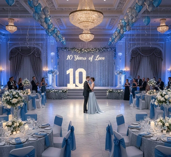 10th anniversary function hall in Hallam