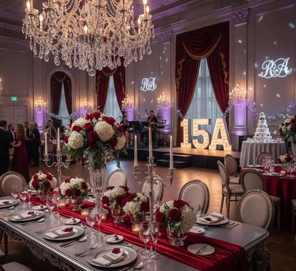 15th anniversary party venue Hallam